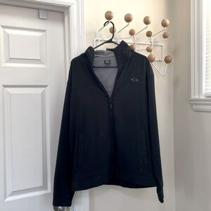 Oakley - Zip Up Outdoor Hoodie - Black - M